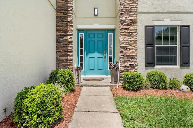 view of entrance to property