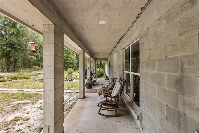 view of patio