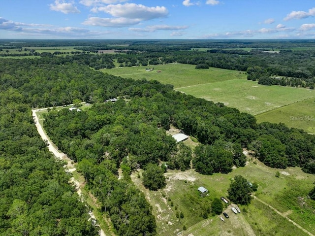 7340 NW 21st Ave, Bell, FL 32619 - bird's eye view with a view of trees and a rural view