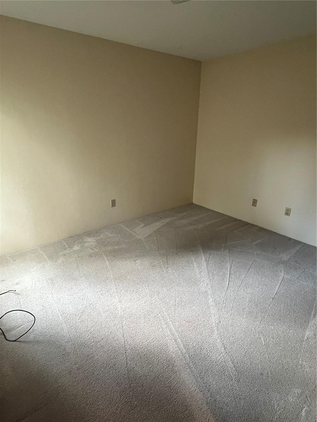 empty room with carpet floors