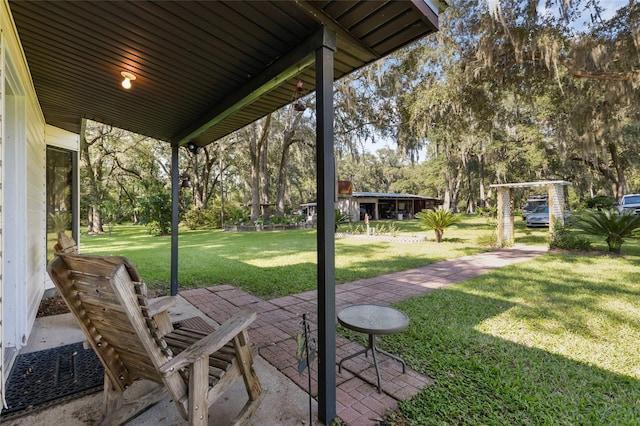 view of patio