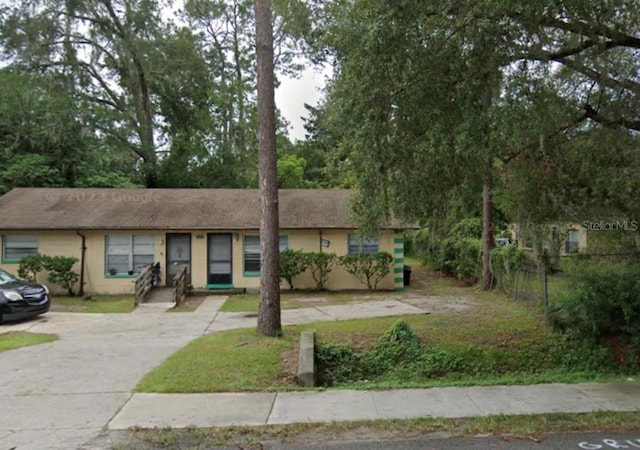 view of ranch-style house