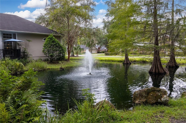 property view of water