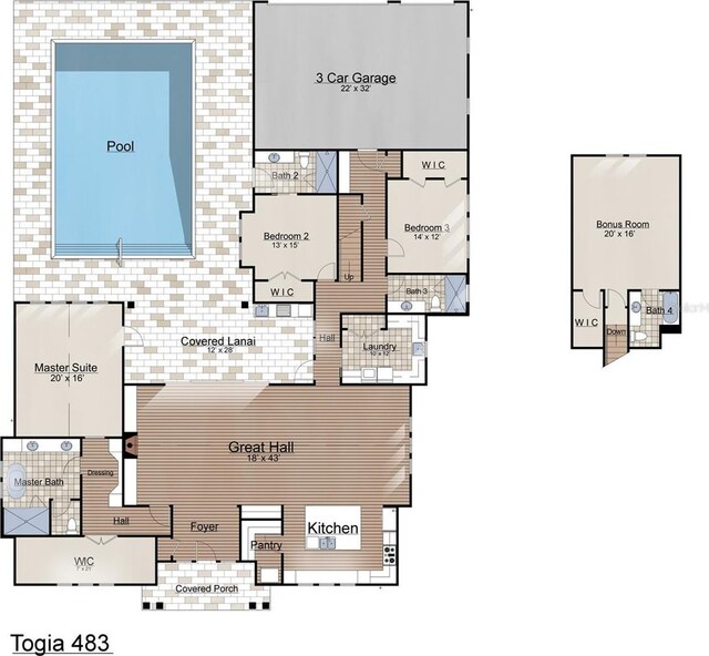 1101 SW 136th St, Newberry, FL 32669 - plan