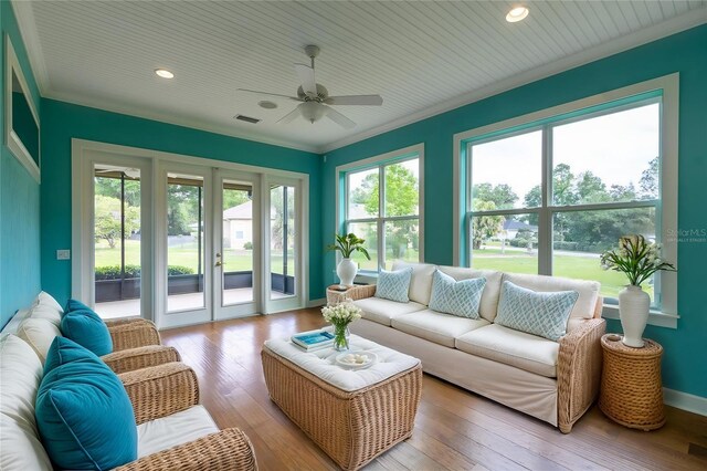 11509 NW 67th Ter, Alachua, FL 32615 - sunroom / solarium with visible vents