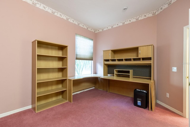 11509 NW 67th Ter, Alachua, FL 32615 - unfurnished office featuring baseboards and carpet