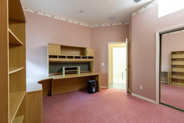11509 NW 67th Ter, Alachua, FL 32615 - unfurnished office featuring visible vents and carpet flooring
