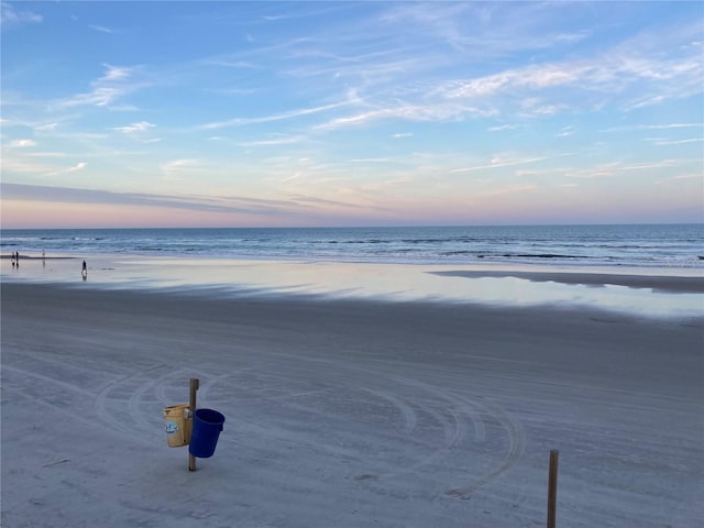 water view featuring a view of the beach