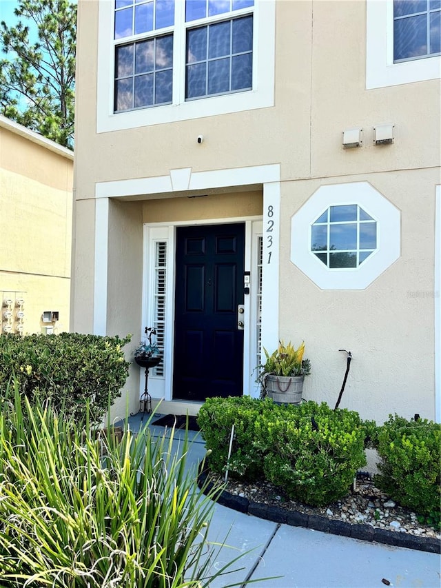 view of property entrance