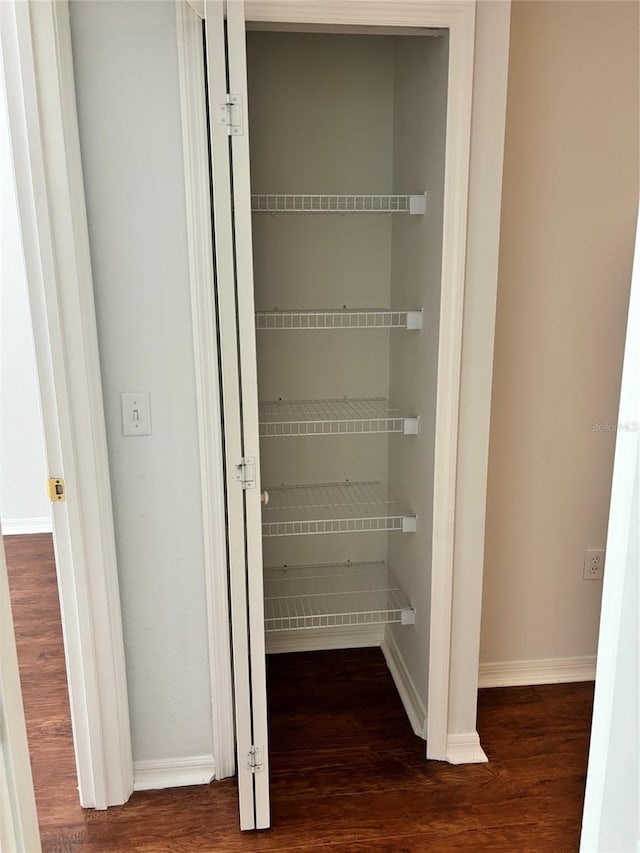 view of closet