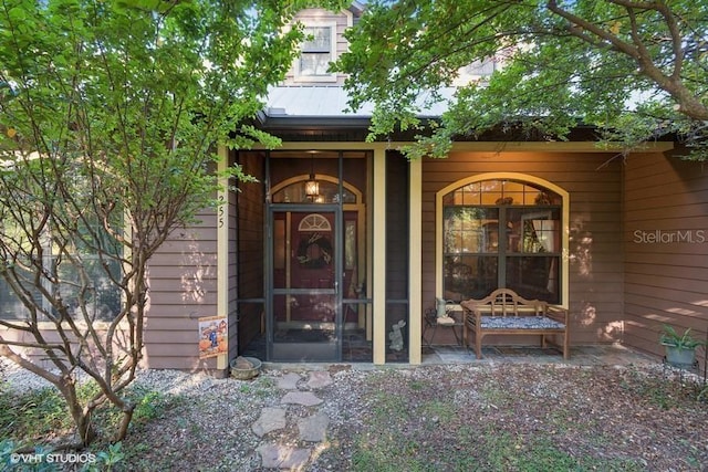 view of entrance to property