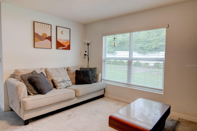 view of living room