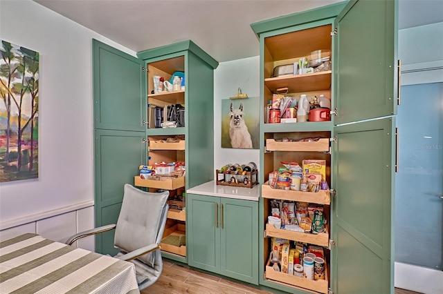 view of pantry