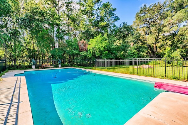 view of pool