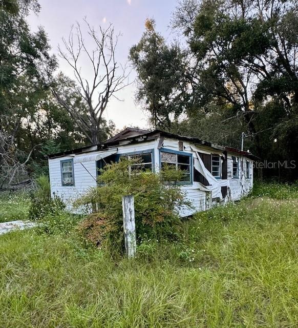 view of side of home