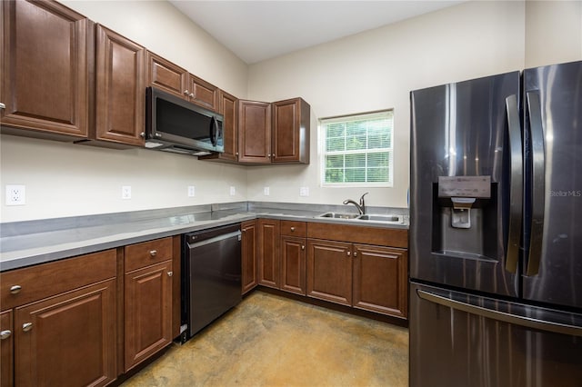 kitchen featuring sink and stainless steel appliances