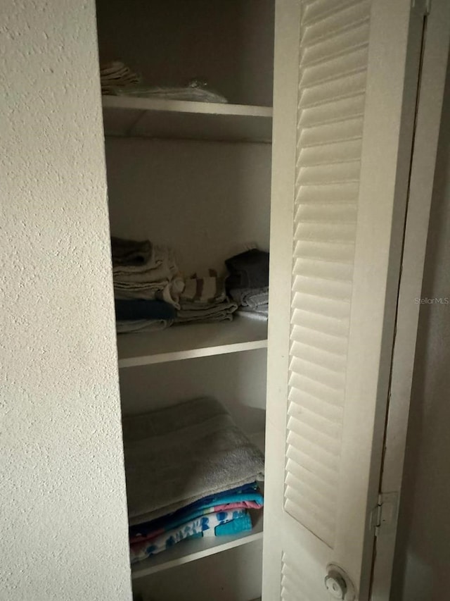 view of closet