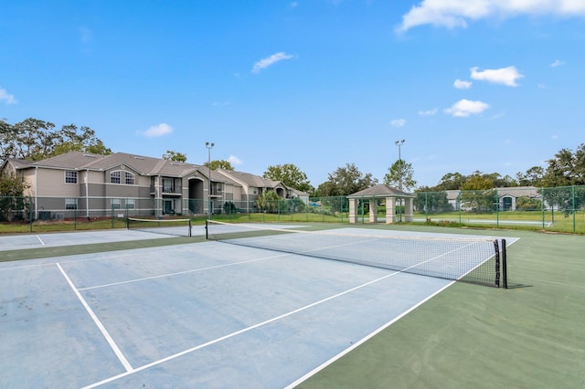 view of sport court