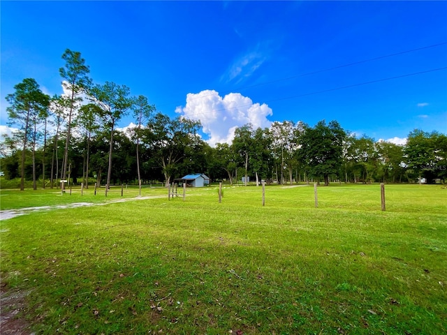 view of community with a lawn