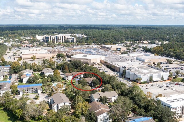 6519 W Newberry Rd Unit 805, Gainesville, FL 32605 - aerial view with a wooded view