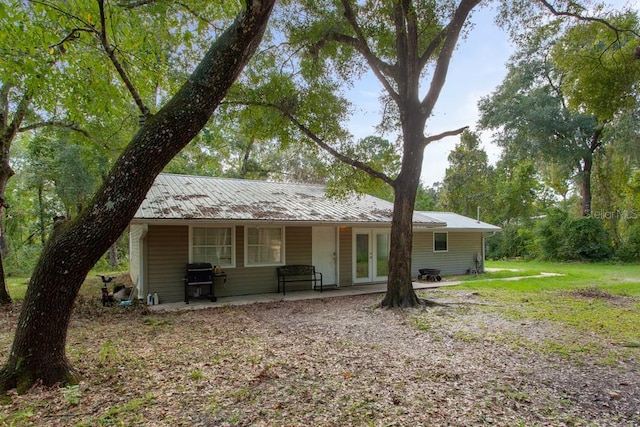 view of back of property