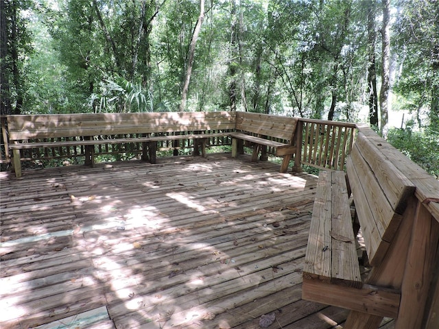 view of deck