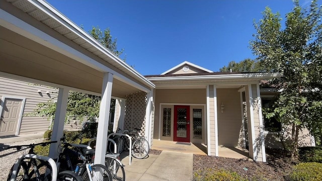 view of entrance to property