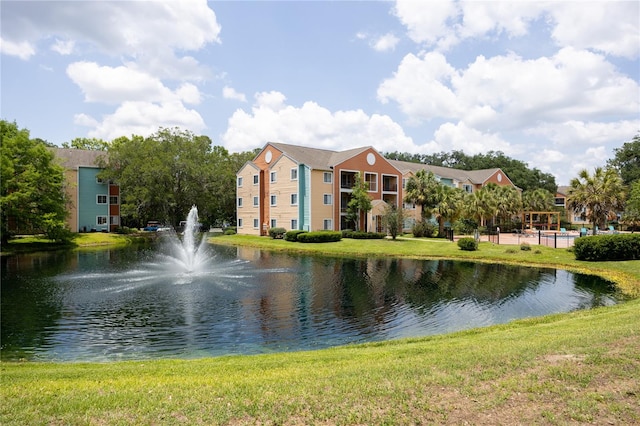 property view of water