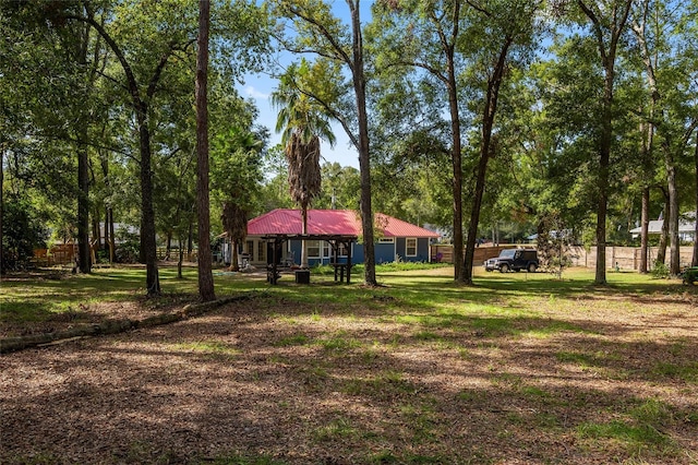 view of yard