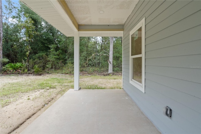 view of patio