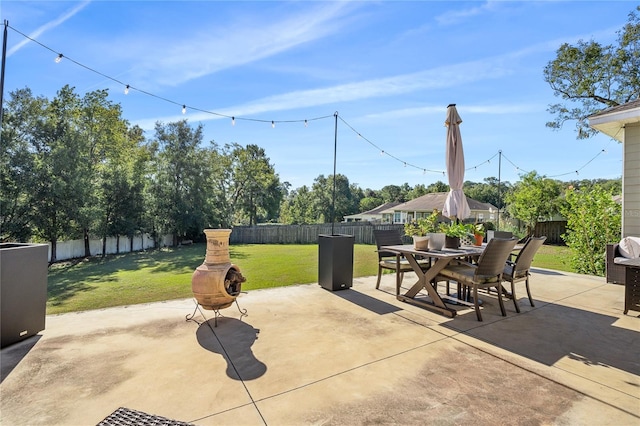 view of patio