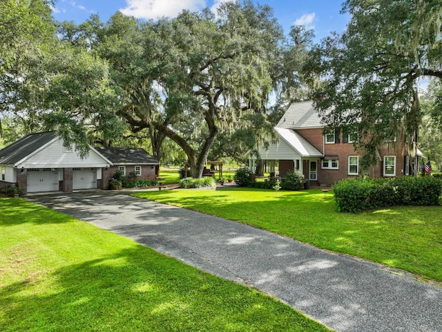 surrounding community featuring a lawn