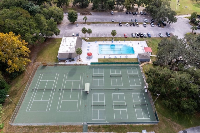 6225 NW 105th Ave, Alachua, FL 32615 - bird's eye view of a pool