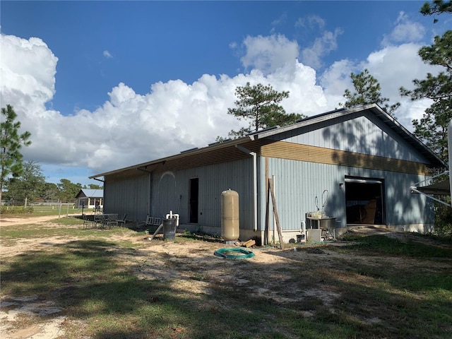 view of outdoor structure