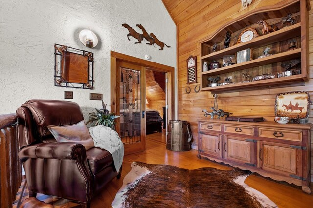 interior space with light wood-type flooring