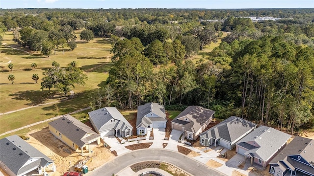 1029 NW 132nd Blvd, Newberry, FL 32669 - aerial view of residential area featuring a forest