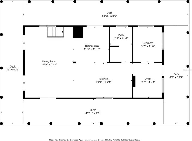 7550 SW 127th Ct, Cedar Key, FL 32625 - room layout