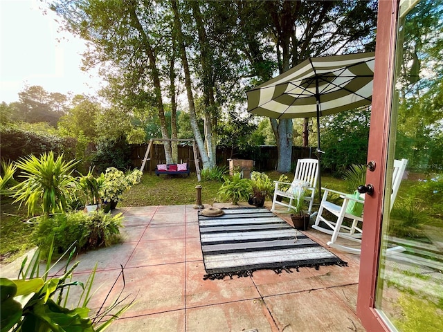 view of patio / terrace