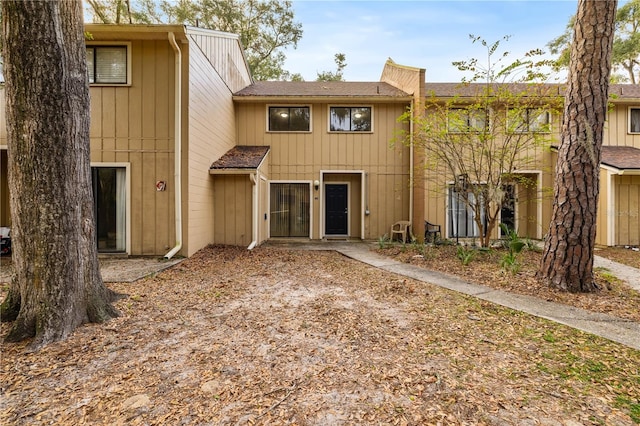 view of rear view of property