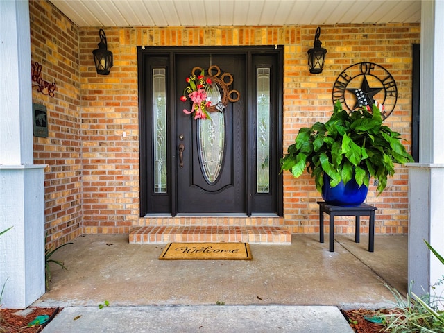 view of property entrance