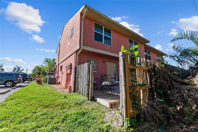 view of side of property