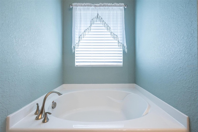 bathroom featuring a bathtub