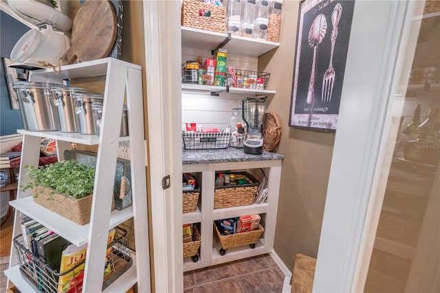 view of pantry