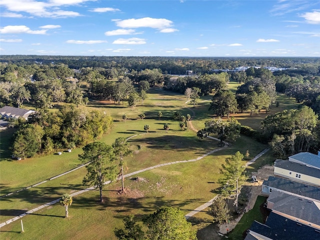 bird's eye view featuring a rural view