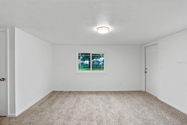 empty room with carpet floors