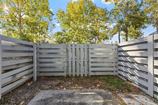 view of gate