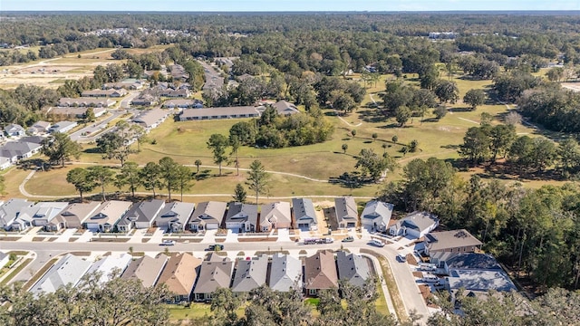 1069 NW 132nd Blvd, Newberry, FL 32669 - aerial overview of property's location featuring nearby suburban area and a heavily wooded area