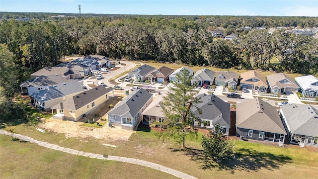 1069 NW 132nd Blvd, Newberry, FL 32669 - aerial perspective of suburban area with a forest