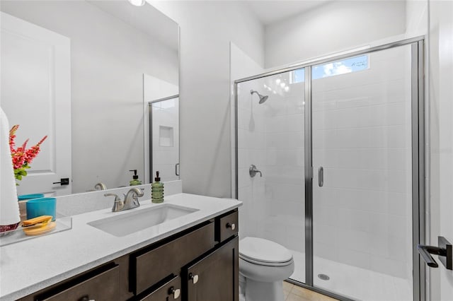 11903 SW 31st Rd, Gainesville, FL 32608 - full bath featuring toilet, vanity, and a stall shower