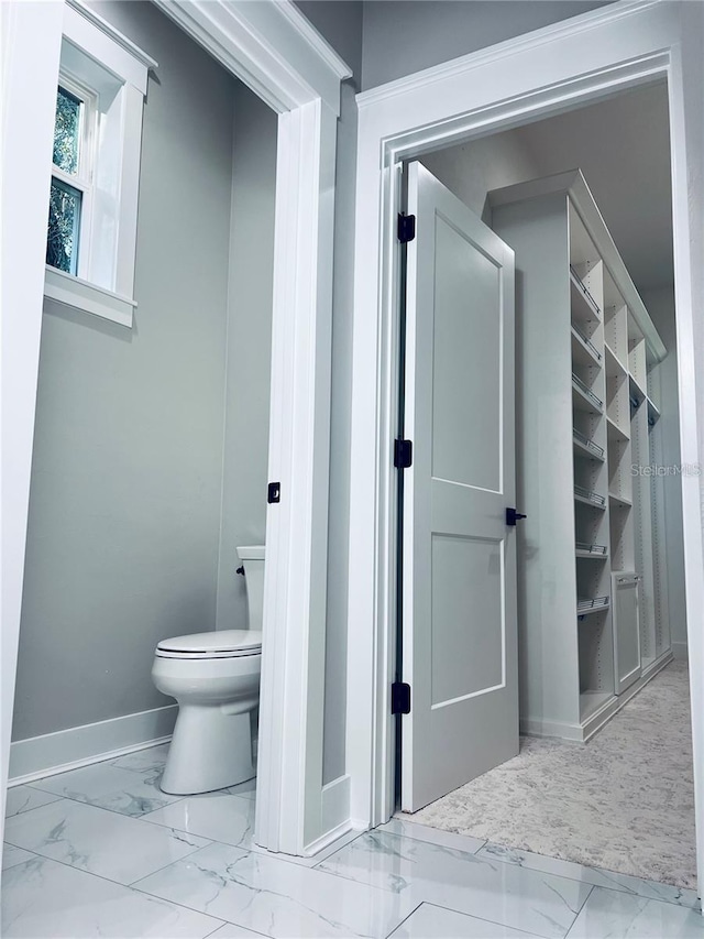 bathroom with toilet